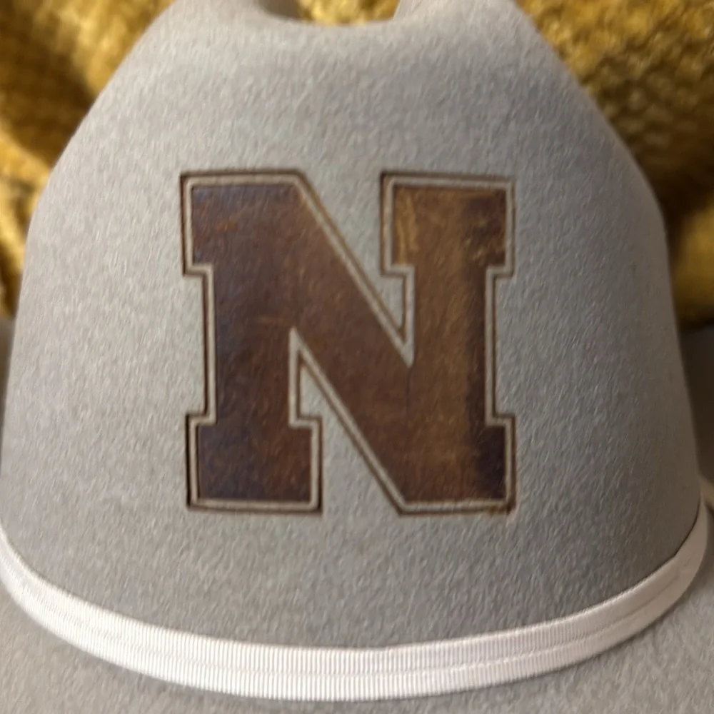 Nebraska Huskers Cowboy Hat with Logo size 7 5/8 - Picture 7 of 8